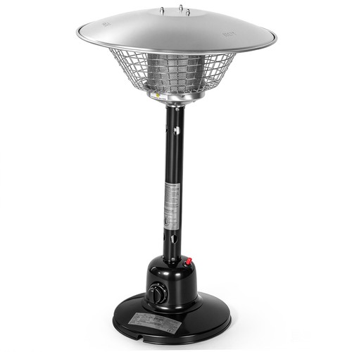 Gas table top patio - table, heater