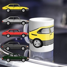 Large Mug - Saab 900 Turbo
