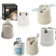 Bulb Holder E27 Ceramic Lamp
