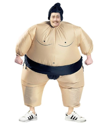 Inflatable sumo wrestling - inflatable, fat