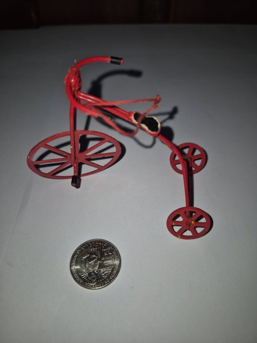 Handcrafted vintage metal red - handcrafted,
