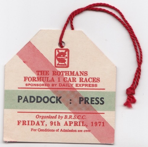 1971 oulton park - oulton,