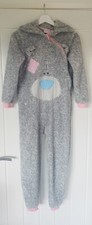 Me To You Teddy Bear Fleece All In One Sleep suit Lounge Wear Age 11-12 Yrs