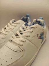Disney Stitch White & Blue Trainers UK 7 sneakers Lilo and Stitch EU 40 low tops
