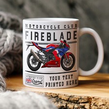 Personalised Motorbike Mug
