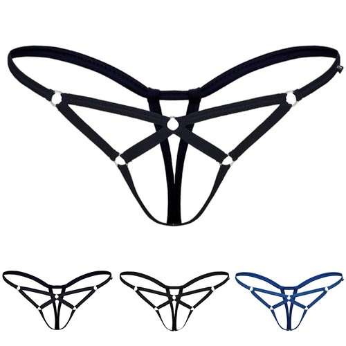 Men hollow out thong thin - men,