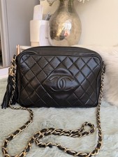 Chanel Camera Quilted Cross