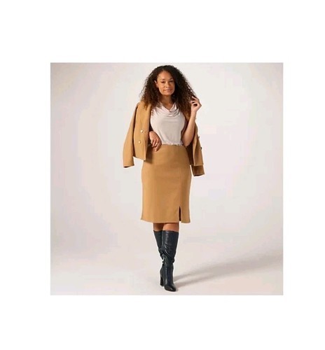 Kim cashmere look skirt - co,