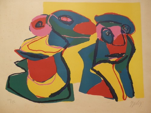 Karel appel 1969 signed - 1969,