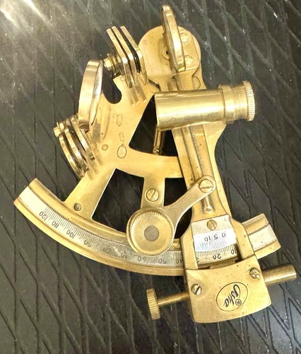 Plath brass sextant - plath, nautical