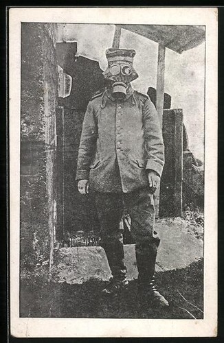 German infantry soldier with