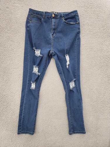 Boohoo high rise skinny jeans - boohoo,