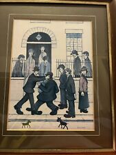 Lowery Print A Fight 1935 20 X 15 Inch 