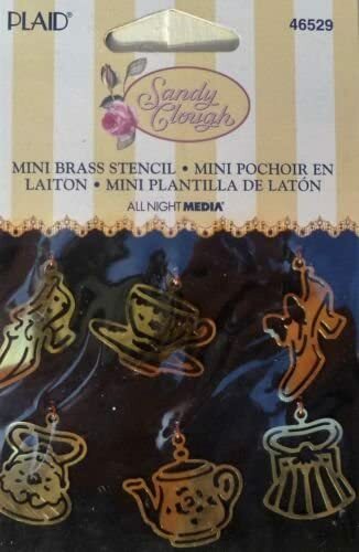 Embossing brass template mini - brass,