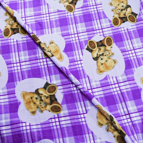 Teddy bears soft cuddle fleece - cuddle,