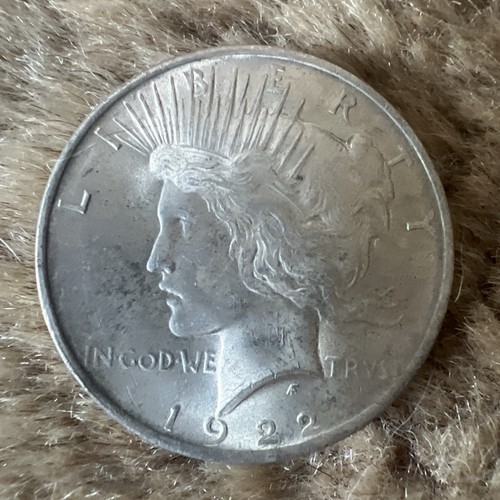 1922 peace silver dollar 90 - 1922,