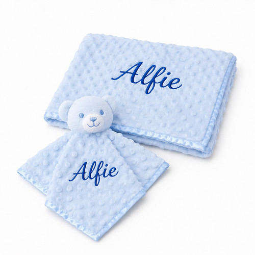 Personalised embroidered baby - embroidered,