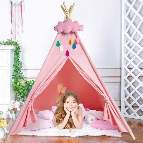 Large canvas kids indian tent - kids,