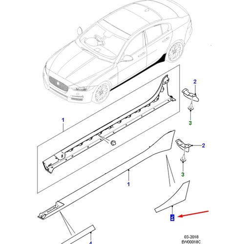 Jaguar x760 rear left - xe,