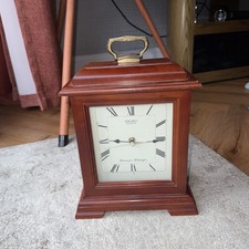 Vintage Seiko Westminster-Whittington Wooden Mantelpiece Clock Quartz 12" Large