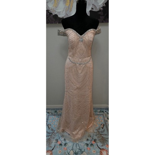 Blush pink off shoulder - blush,