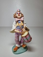 Leonardo Collection Hand Painted Clown Figurine - 19cm