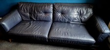 Italian Leather Sofa & Chair