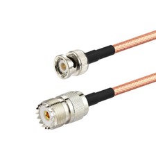 UHF SO239 Female to BNC Male