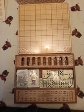 Compendium Wooden Board Games
