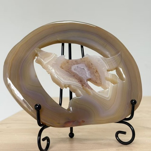 420g natural agate - natural, geode