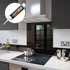 Glass Splashbacks Black and