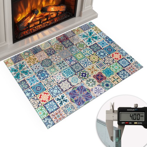 Toughened glass stove hearth - toughened,