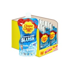 12x Chupa Chups Freeze & Squeeze Slush Cola Flavor 250ml