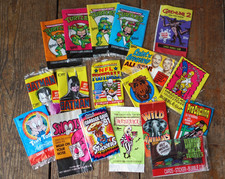 Vintage Sweet Candy Trading Card Gum Wrappers Topps Retro 80's 90's Dementia