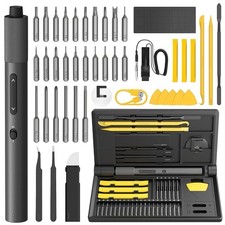 HOTO Electric Precision Screwdriver Kit 46-in-1 Rechargeable Mini Cordless Tool