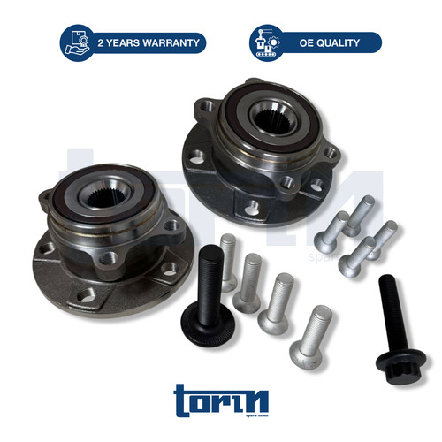 Front wheel bearing hub kit - front,