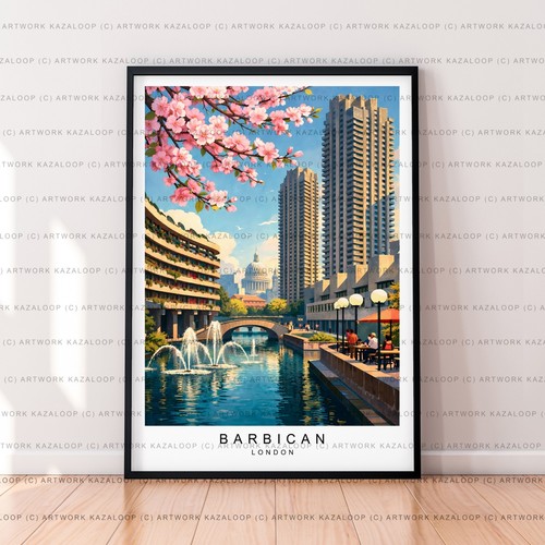 Barbican spring london - barbican,