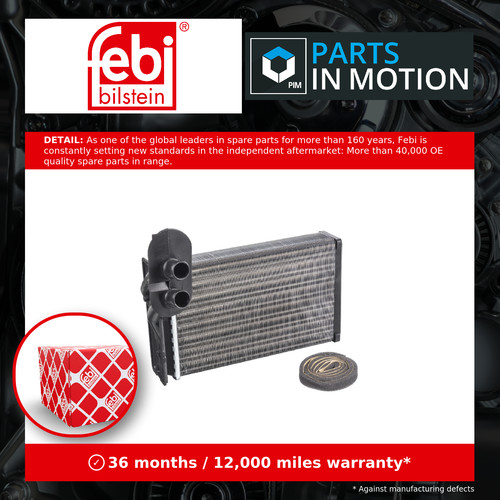 Heater matrix fits lupo - matrix, vw