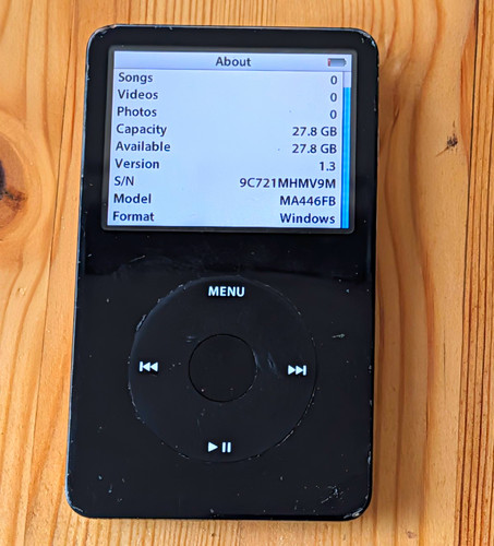 Apple ipod classic video - ipod,