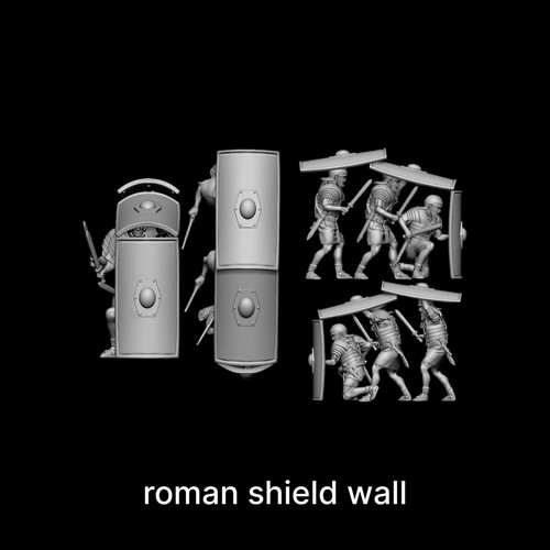 Wargaming 28mm roman shield - wargaming,
