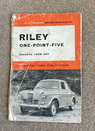Riley one point five motor - riley,