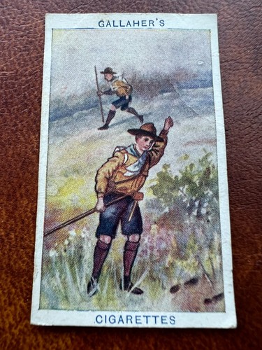 Gallaher cigarette card boy - card,