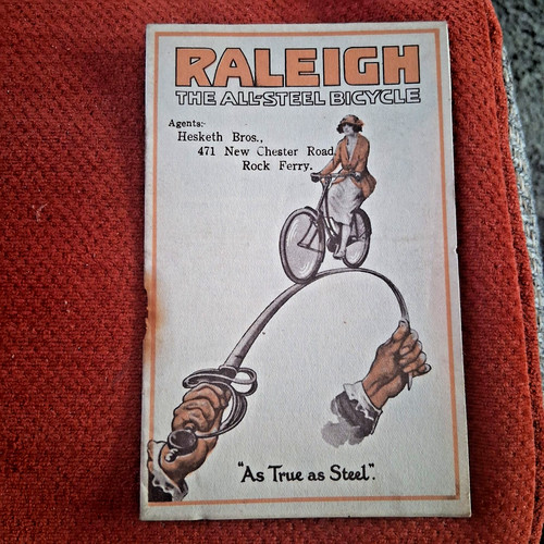 Vintage rare raleigh all steel - raleigh,