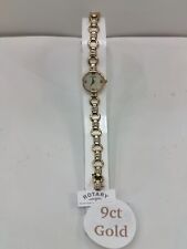 Beautiful Ladies Rotary 9ct Gold Watch In Box - Hallmarked - Great Condition 