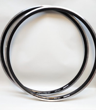 2 x Ambrosio RV26 Rim 28" 20 Hole Aluminum - Black
