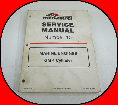 Mercruiser service manual - service,