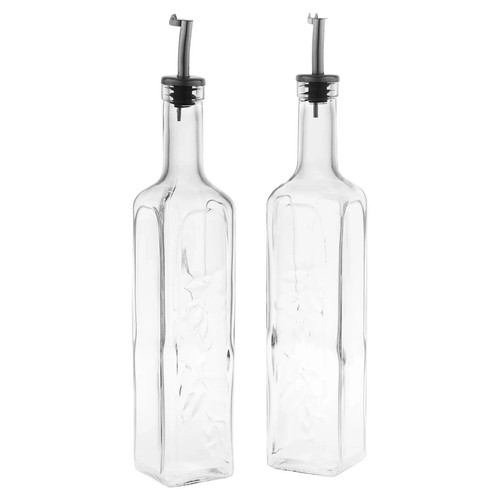 500ml tall glass olive oil - 2,