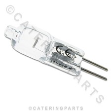 LA38 20W G4 12V HALOGEN INTERIOR OVEN LAMP PUSH FIT BULB 12 VOLT 20 WATT 2 PIN