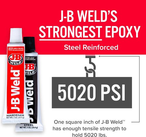 Weld original steel epoxy - jb,