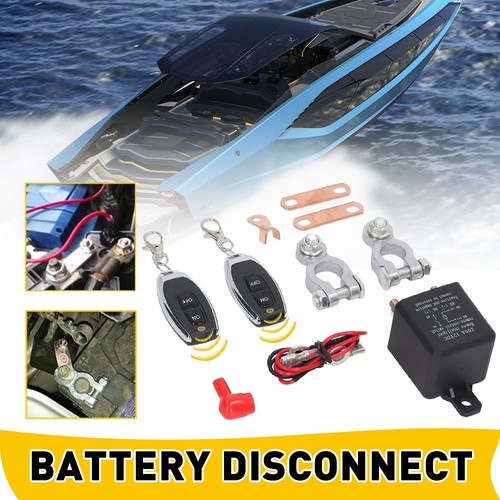 Car battery disconnect - car, cut